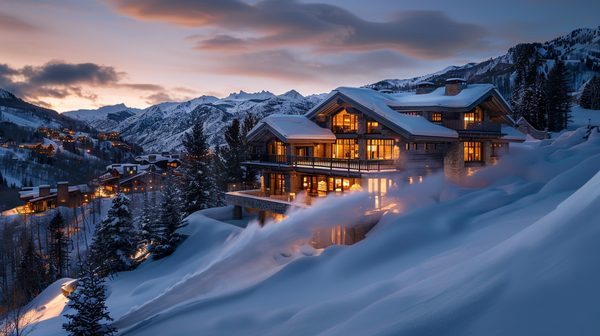 Découvrez le luxe des chalets haut de gamme alpins